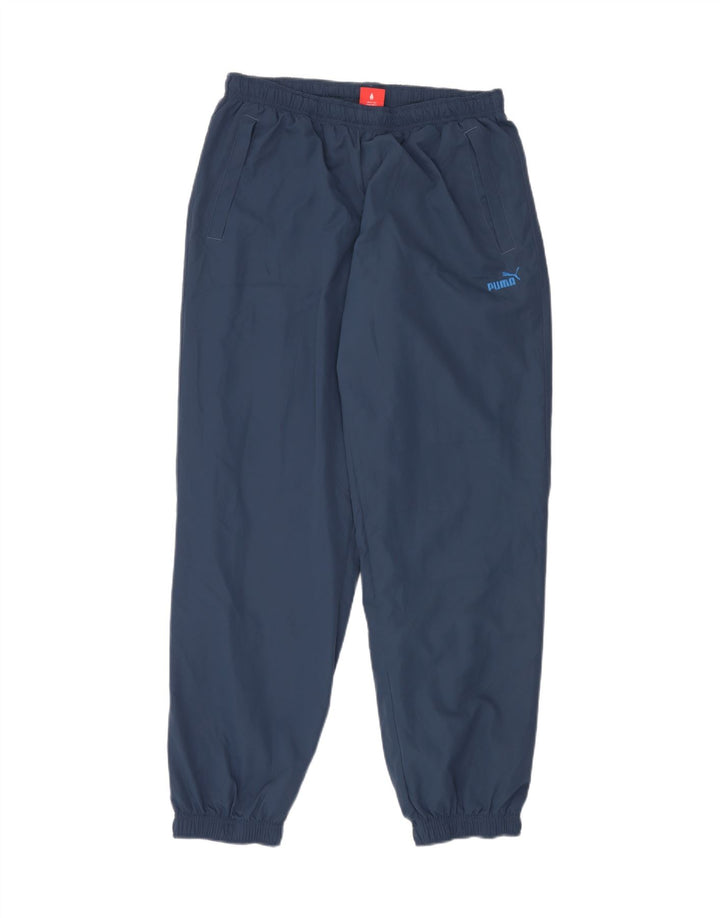 Pantaloni da tuta da uomo PUMA Joggers Large in poliestere blu navy