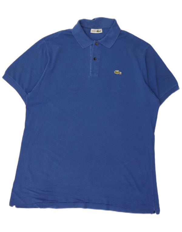Polo da uomo Lacoste taglia 7 2XL cotone blu