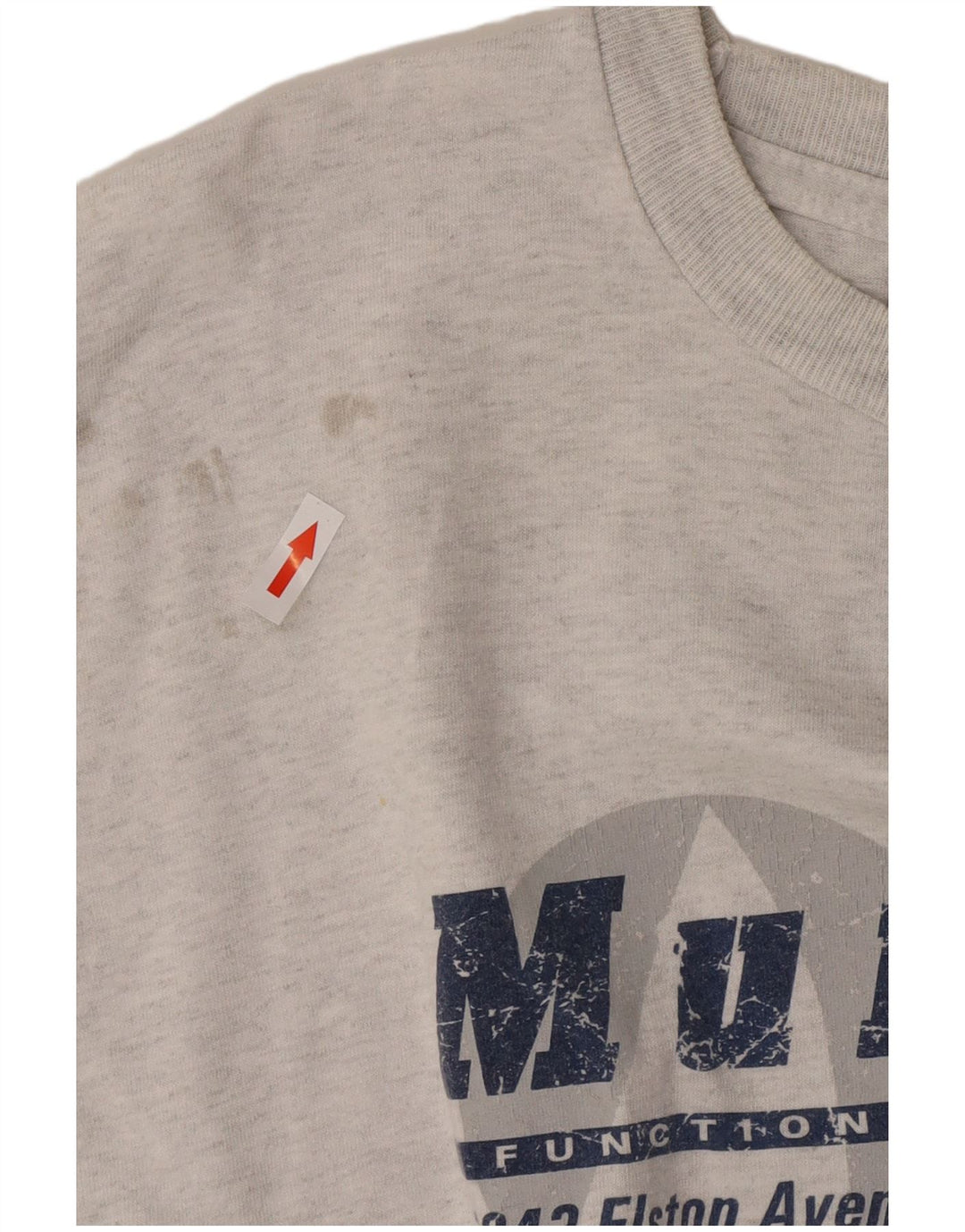 Maglietta grafica da uomo Murphy & Nye Top XL in cotone grigio