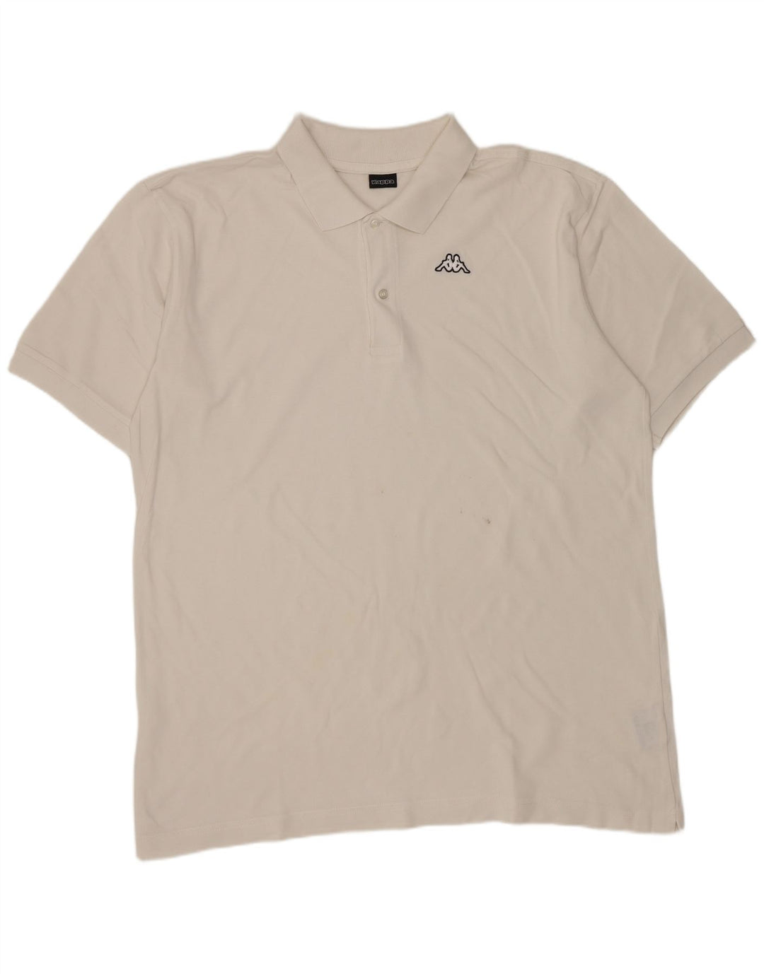 Polo Kappa Uomo XL Cotone Bianco