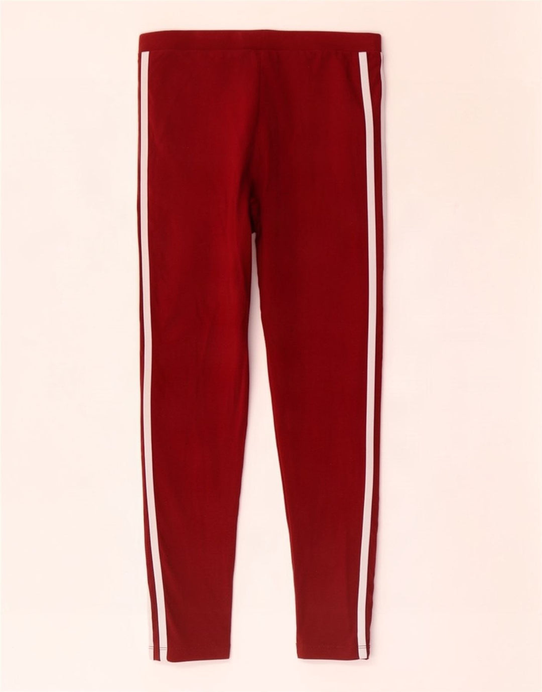 Leggings Adidas da donna UK 10 Small Maroon Cotton