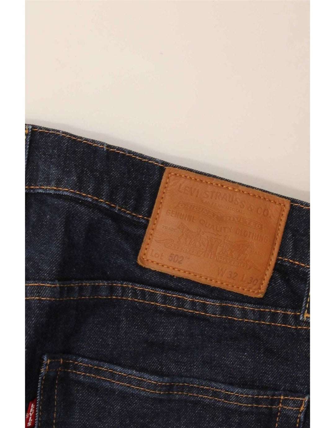 Jeans dritti Levi's 502 da donna W32 L30 blu navy
