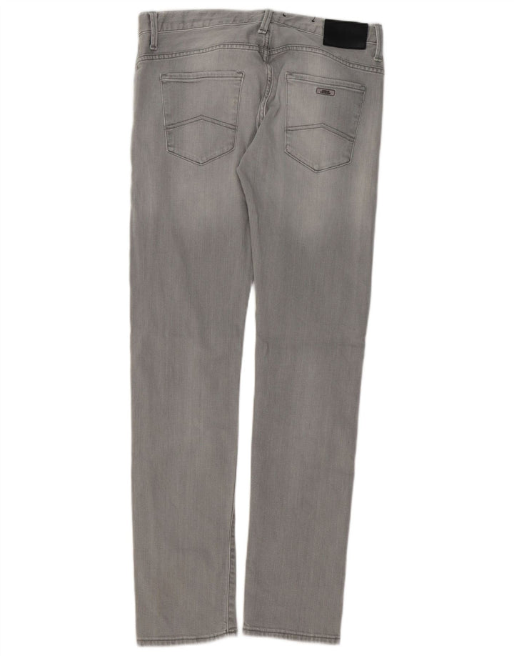 Jeans slim da uomo Armani Exchange W30 L32 cotone grigio