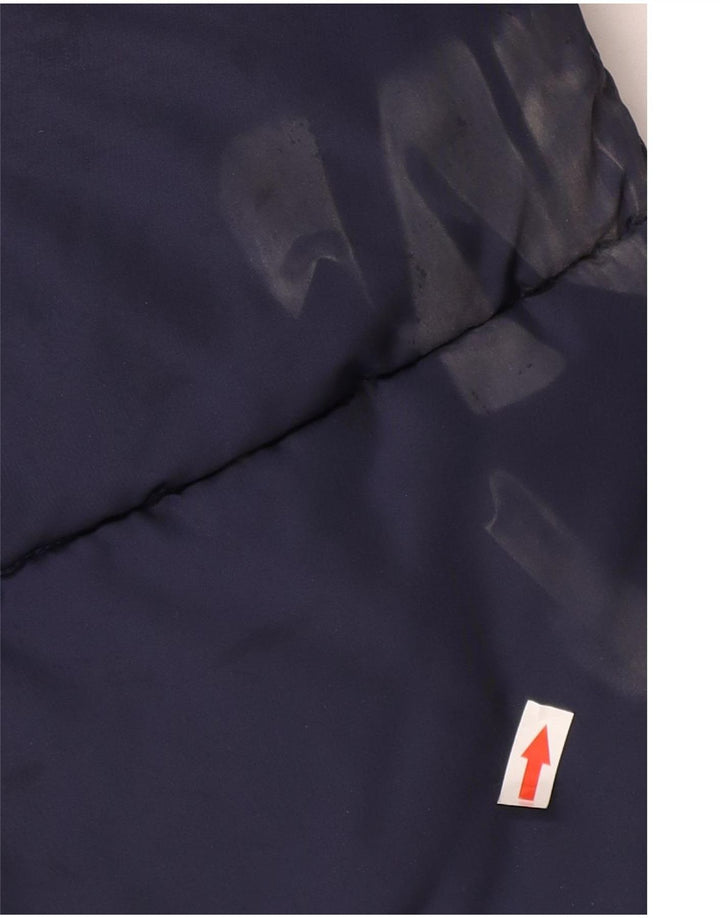 Giacca imbottita con cappuccio grafica Dkny da ragazzo 14-15 anni grande blu navy