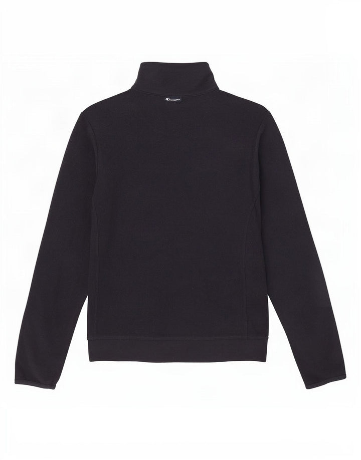 Maglione in pile da donna con collo e zip Champion UK 16 grande poliestere blu navy