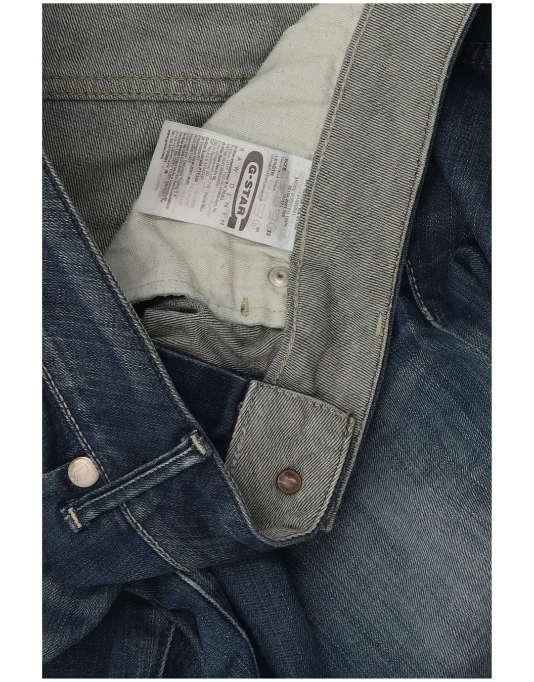 Jeans svasati da donna G-Star W33 L32 cotone blu