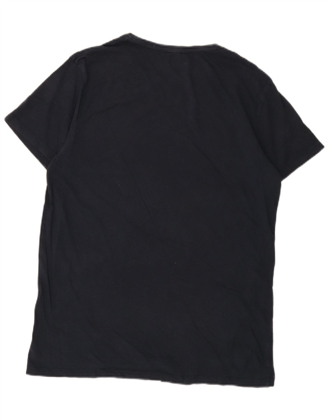 T-shirt grafica da uomo Timberland Top in cotone blu navy medio