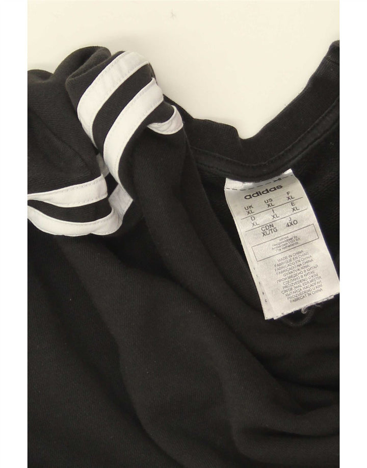 Felpa da uomo Adidas Jumper XL in cotone nero