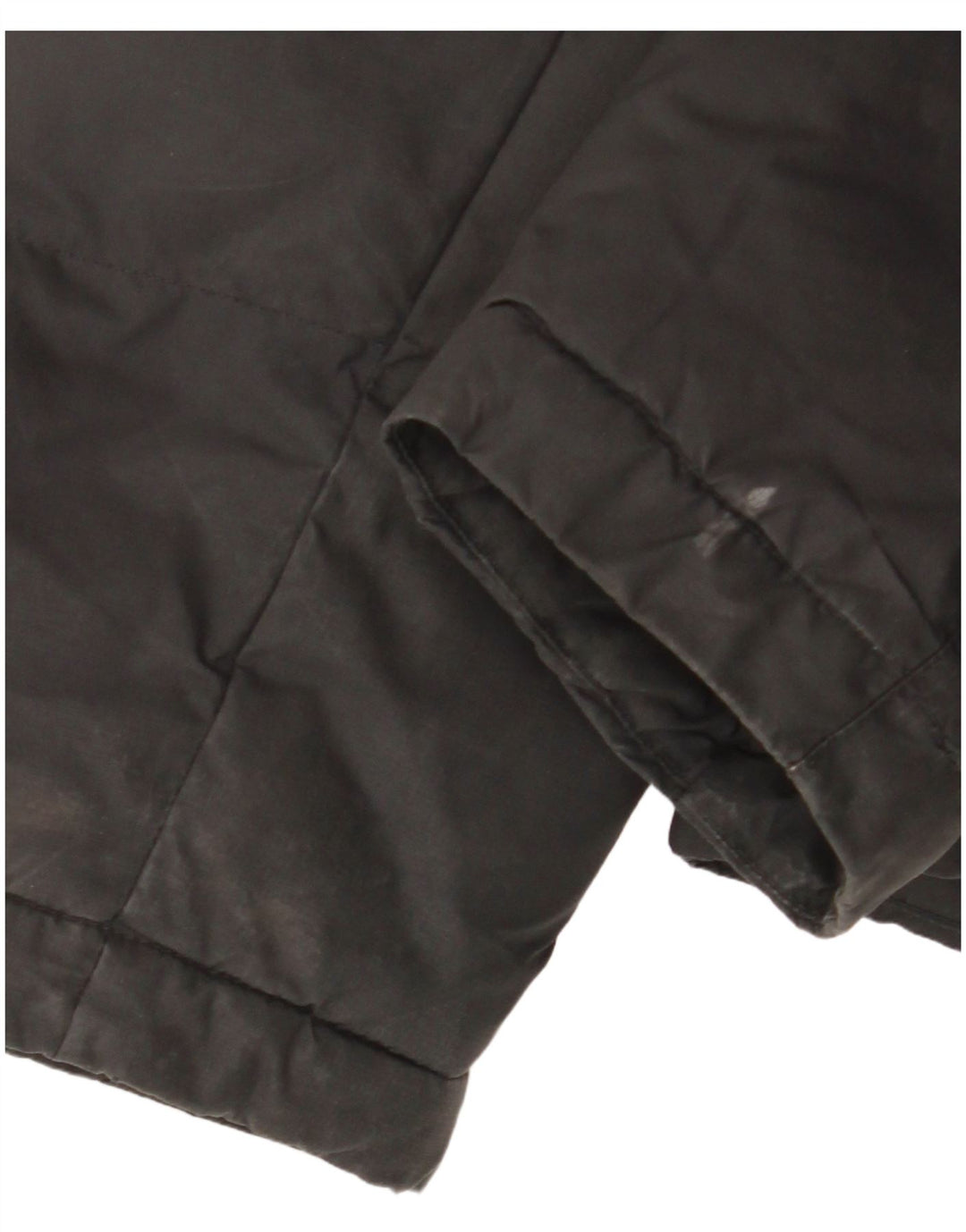 Giacca imbottita con cappuccio Nike per ragazze 10-11 anni grande nera in poliestere