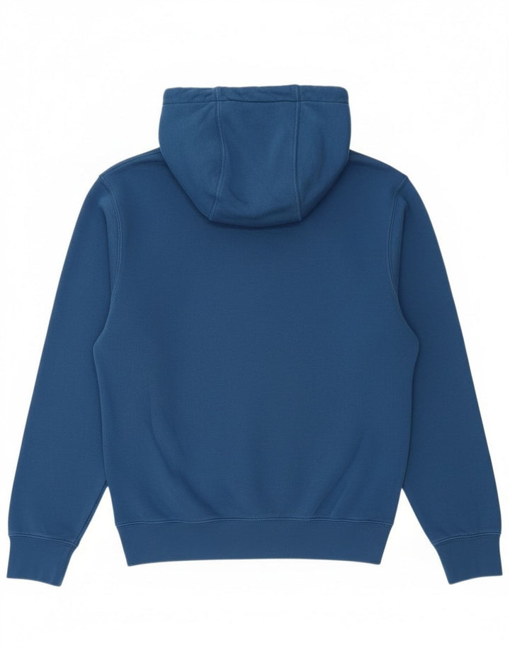 Felpa con cappuccio da uomo Nike XS in cotone blu