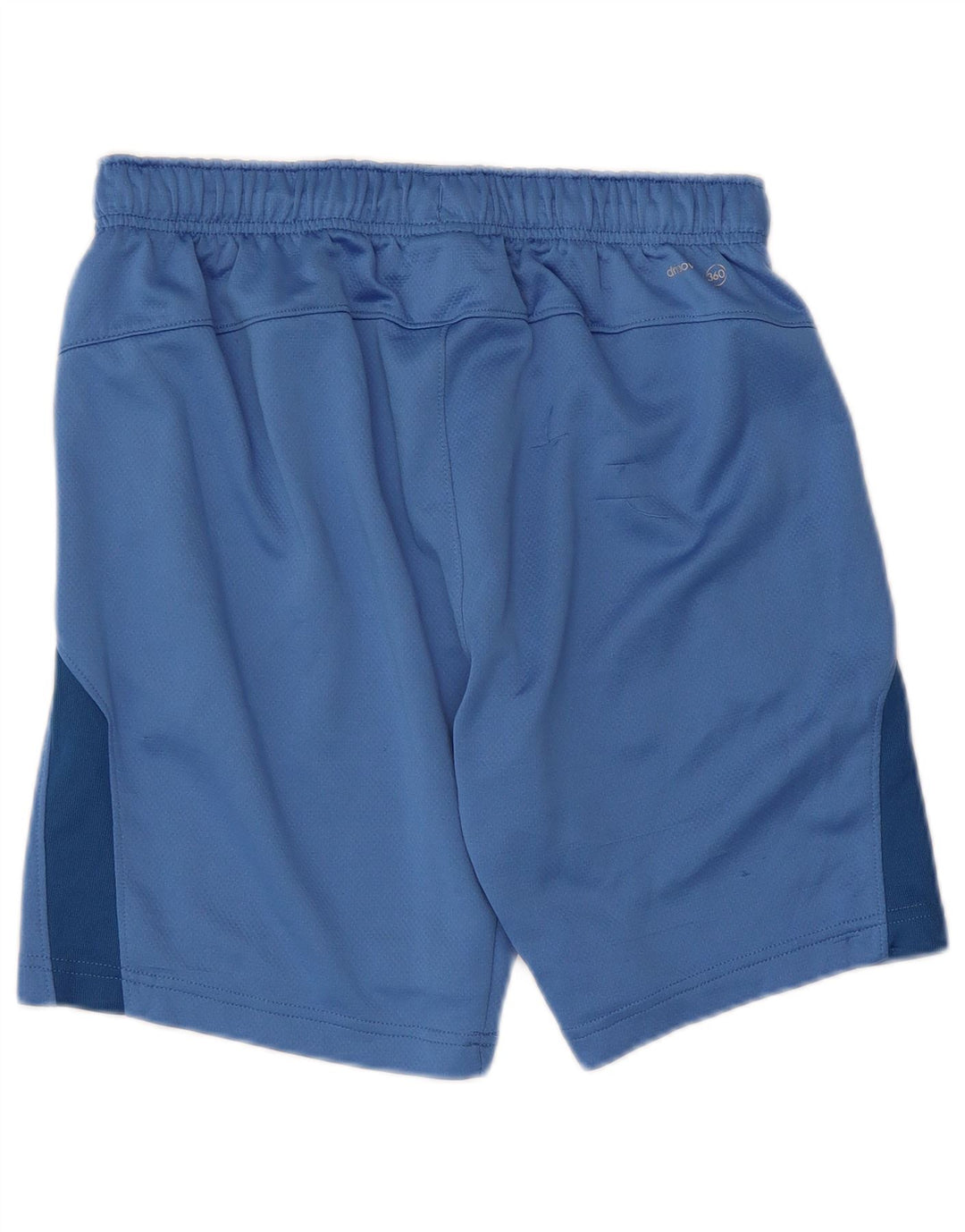 Pantaloncini sportivi da uomo Russell Athletic, poliestere color block blu medio