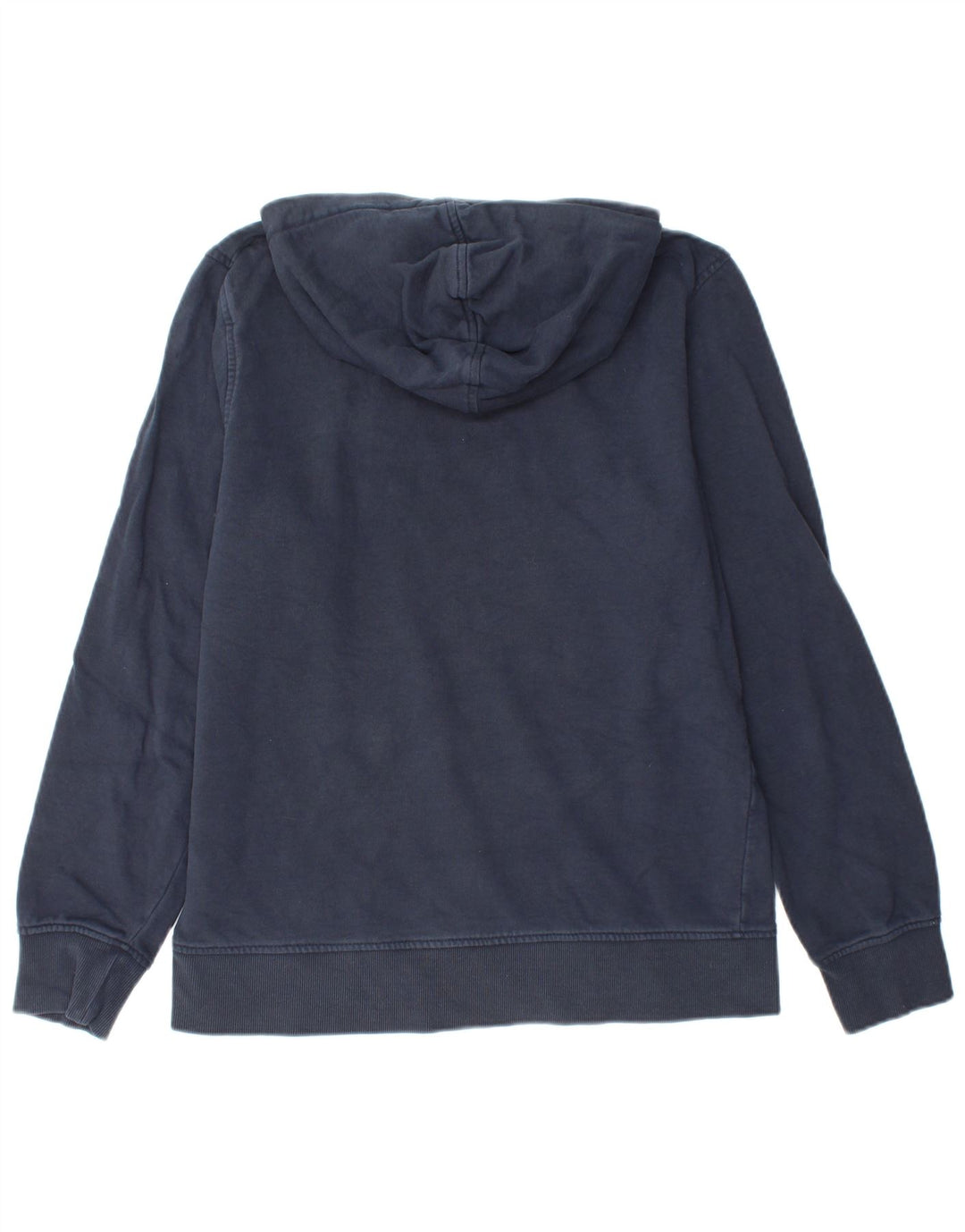 JACK & JONES Felpa con cappuccio grafica da uomo in cotone medio blu navy
