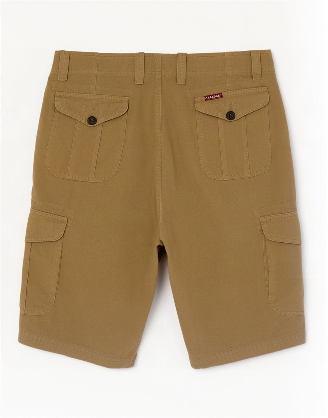 Pantaloncini cargo da uomo Carrera W33 cotone kaki medio