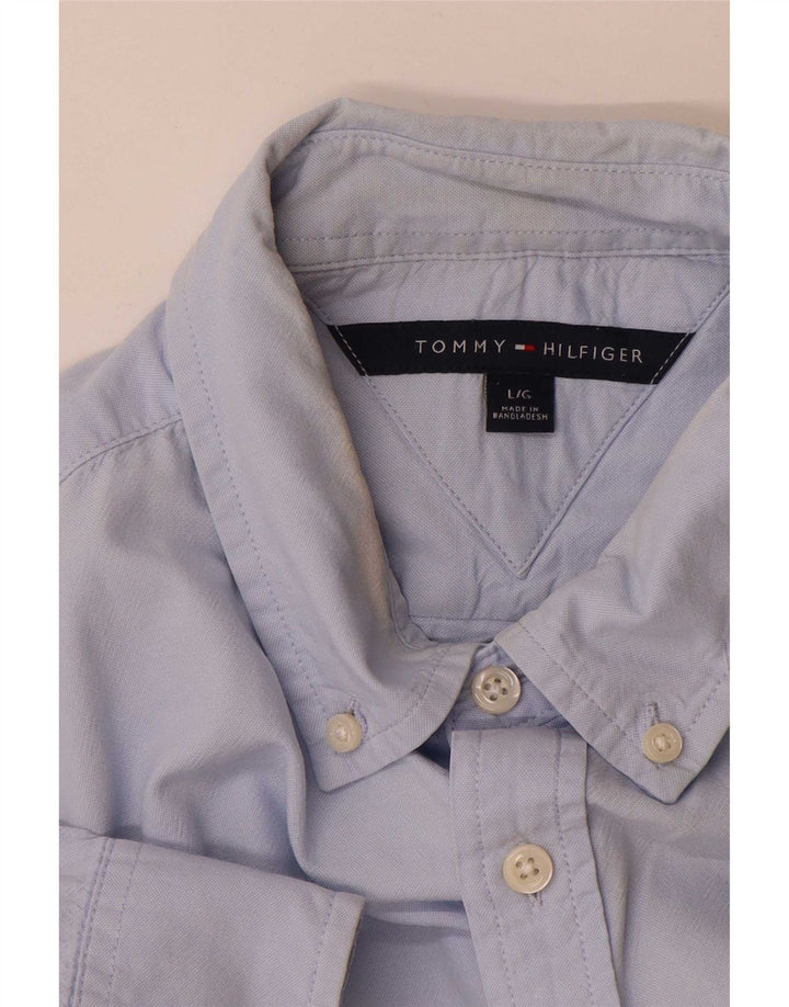 Camicia da uomo Tommy Hilfiger grande blu