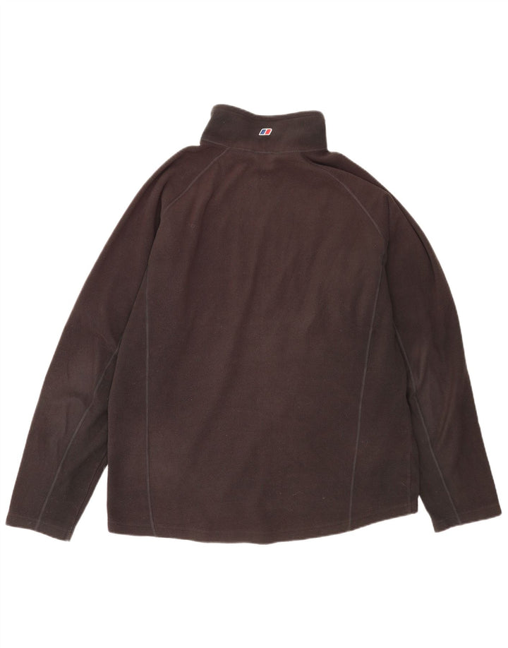 Giacca in pile da uomo Bergans UK 40 Large Marrone Poliestere