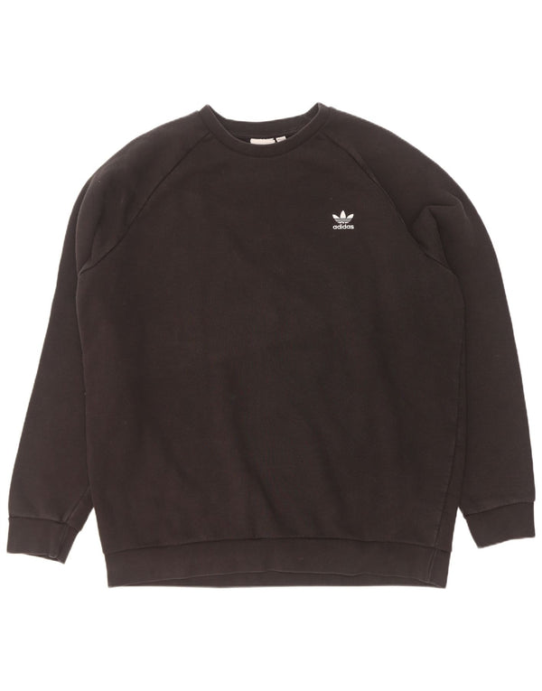 Felpa da uomo Adidas Jumper XL in cotone nero