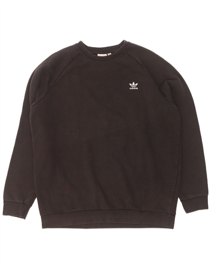 Felpa da uomo Adidas Jumper XL in cotone nero