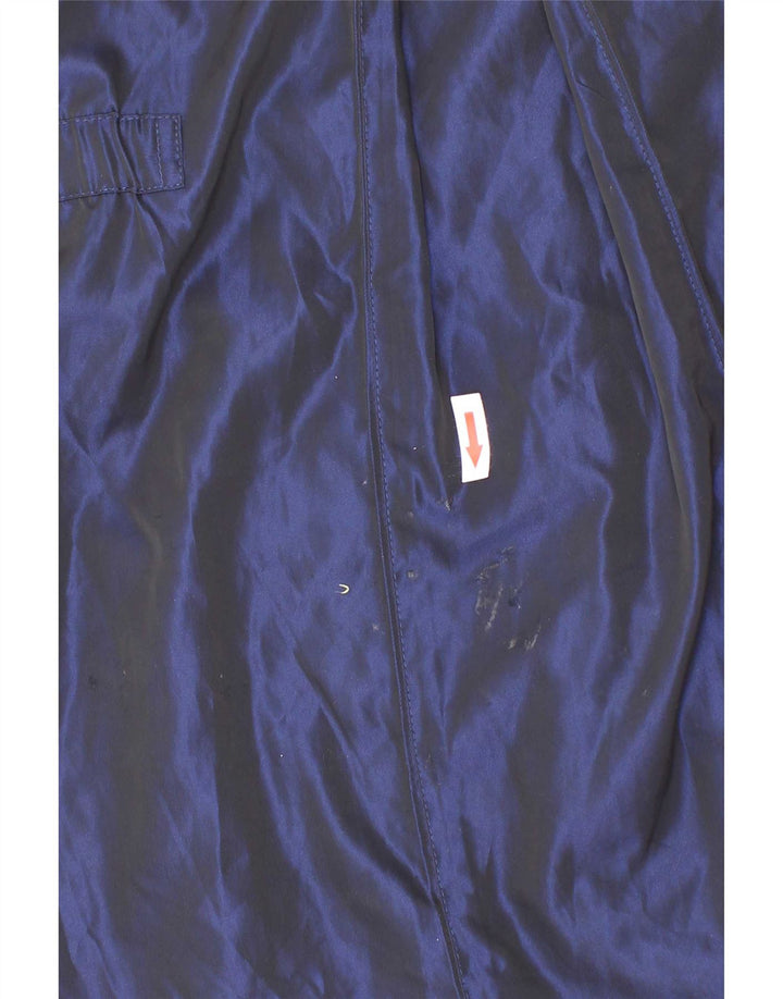 Impermeabile con cappuccio per ragazze Ted Baker 7-8 anni blu navy