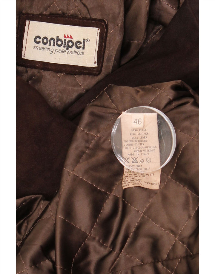 Soprabito Donna Scamosciato Conbipel IT 46 Large Pelle Marrone