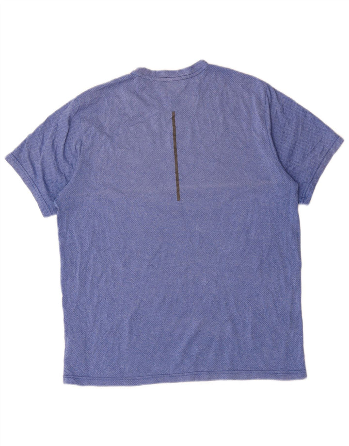 T-shirt da uomo New Balance Top grande in poliestere blu
