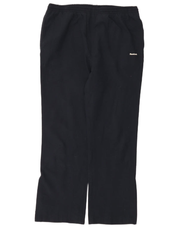 Pantaloni da tuta da donna Reebok US 12 Large in poliestere blu navy
