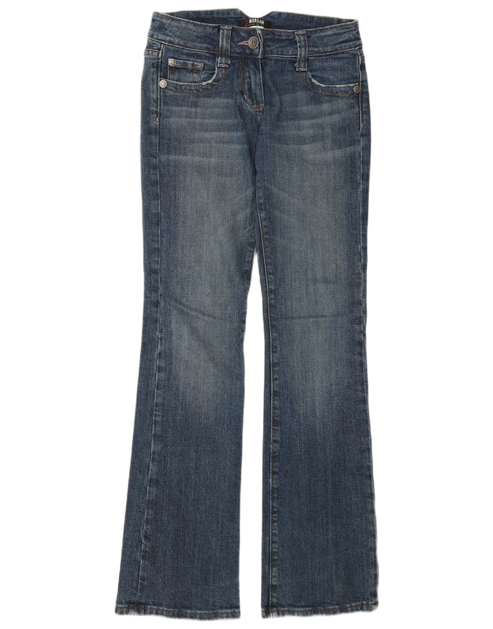 Jeans bootcut da donna Morgan EU 36 piccolo W28 L32 cotone blu