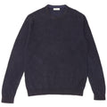 Maglione maglione girocollo da uomo Calvin Klein piccolo blu navy