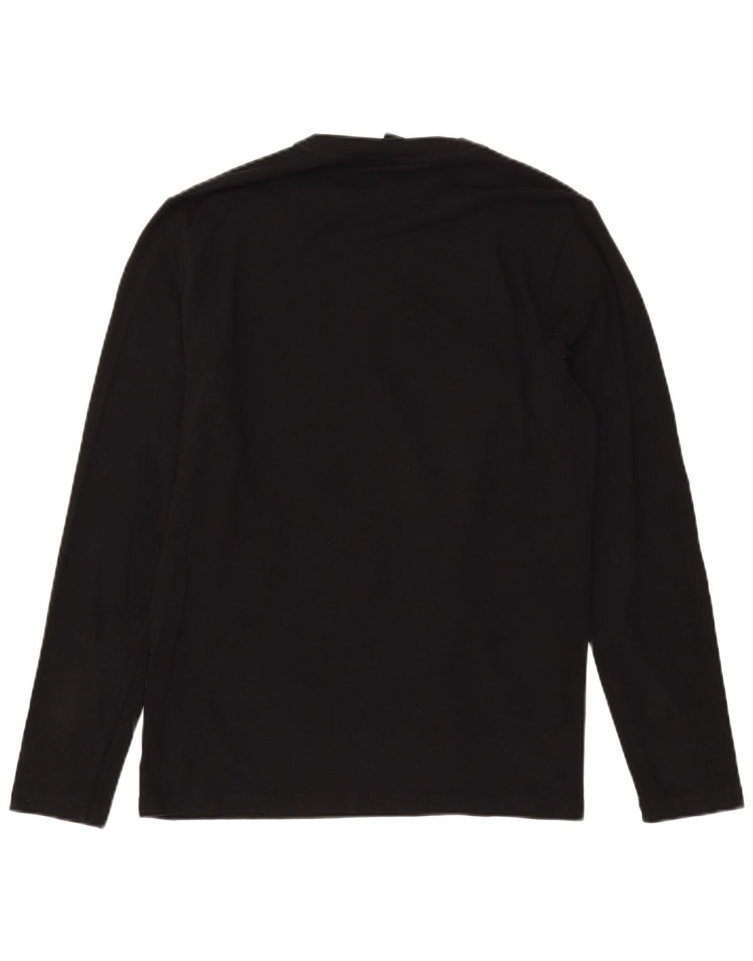 Top da uomo Hugo Boss a maniche lunghe in cotone nero medio