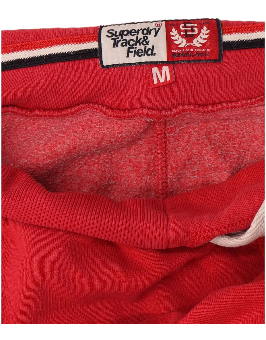 Pantaloni da tuta con grafica da uomo Superdry Rosso medio