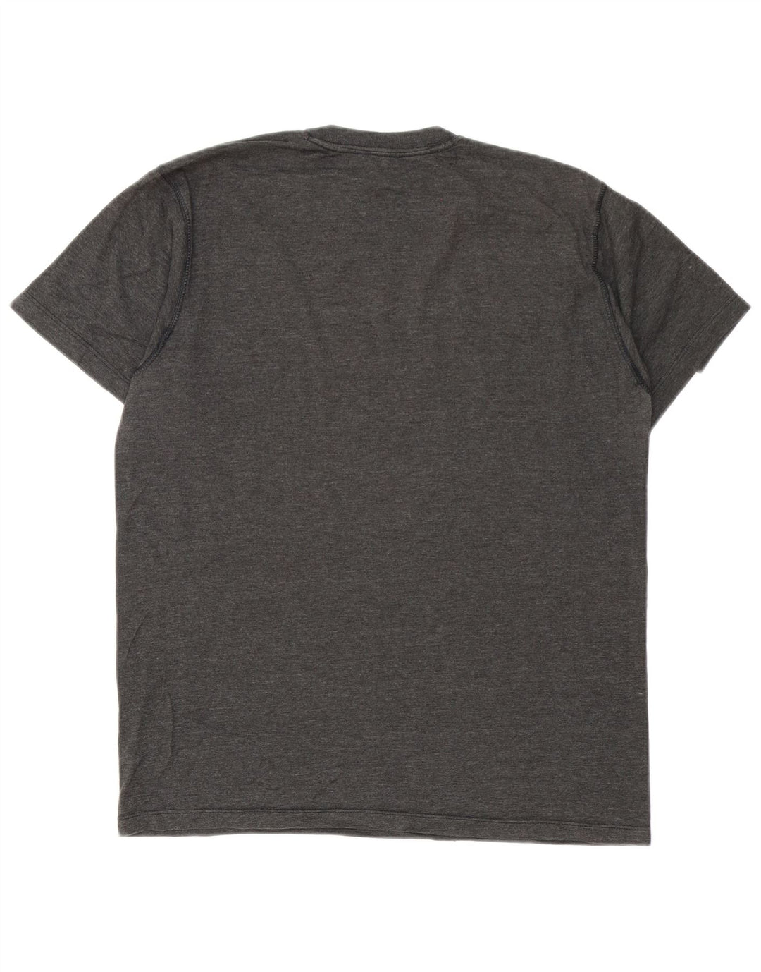 T-shirt da uomo Champion Top in cotone grigio medio
