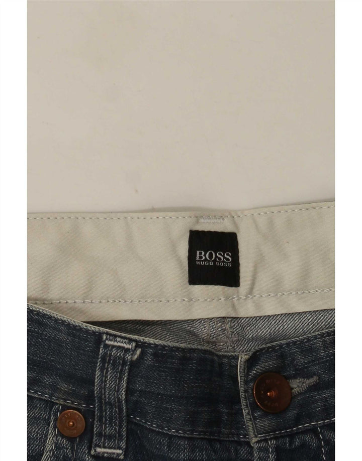Jeans larghi da uomo Hugo Boss W36 L27 Blu