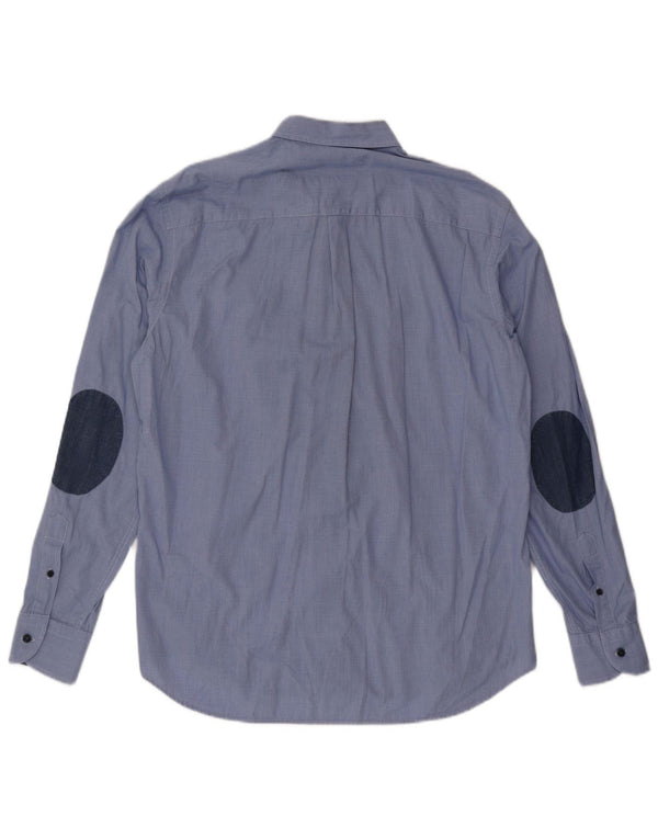 Camicia da uomo Harmont & Blaine vestibilità regolare XL blu pied de poule