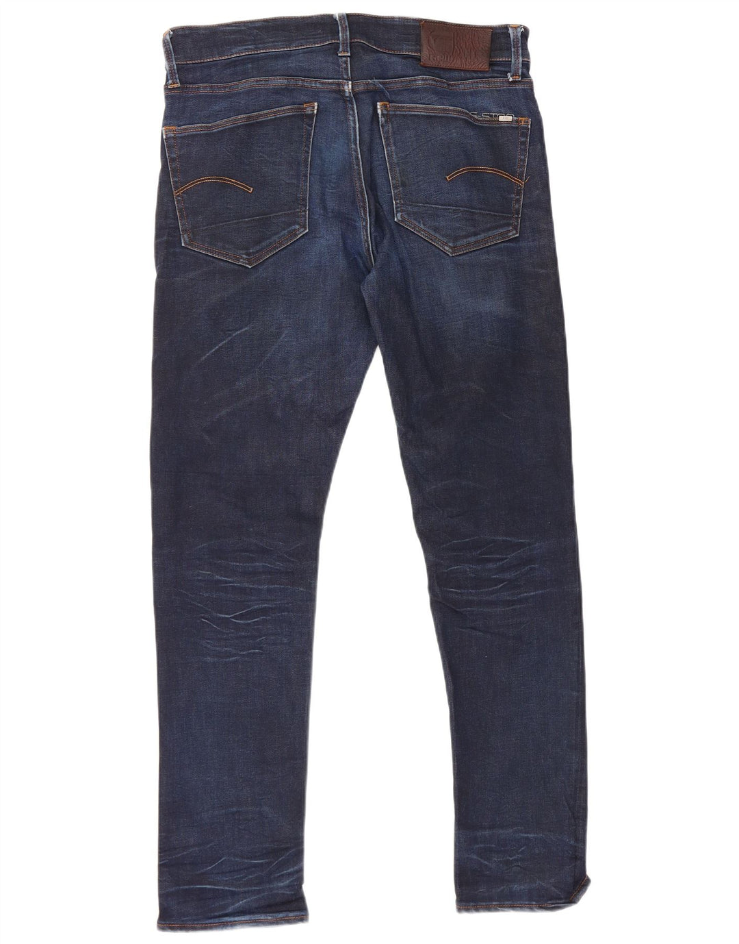 Jeans slim regolari da uomo G-Star W32 L32 cotone blu navy