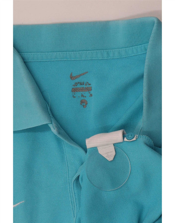 Polo Nike da uomo XL in cotone blu