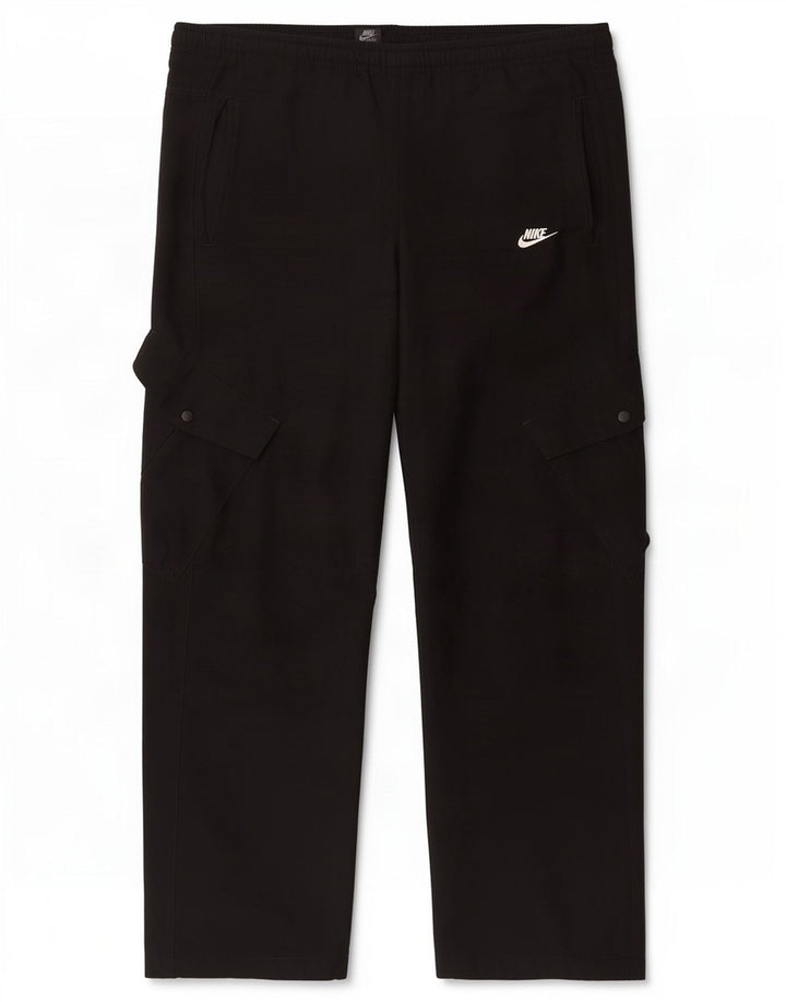 Pantaloni da tuta cargo Nike da uomo, poliestere medio nero