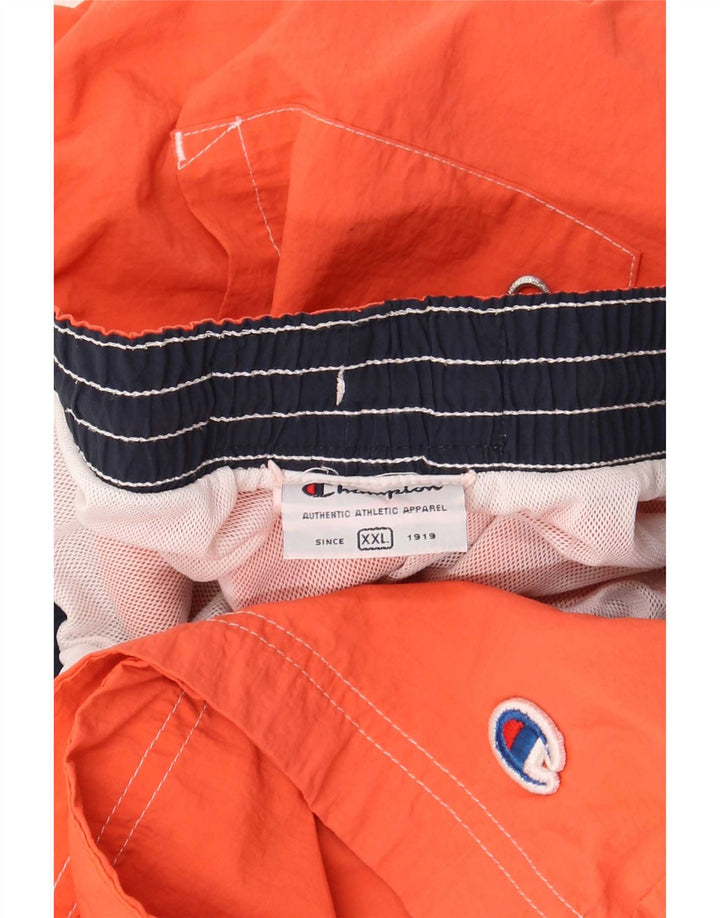 Pantaloncini da bagno da uomo Champion 2XL arancioni