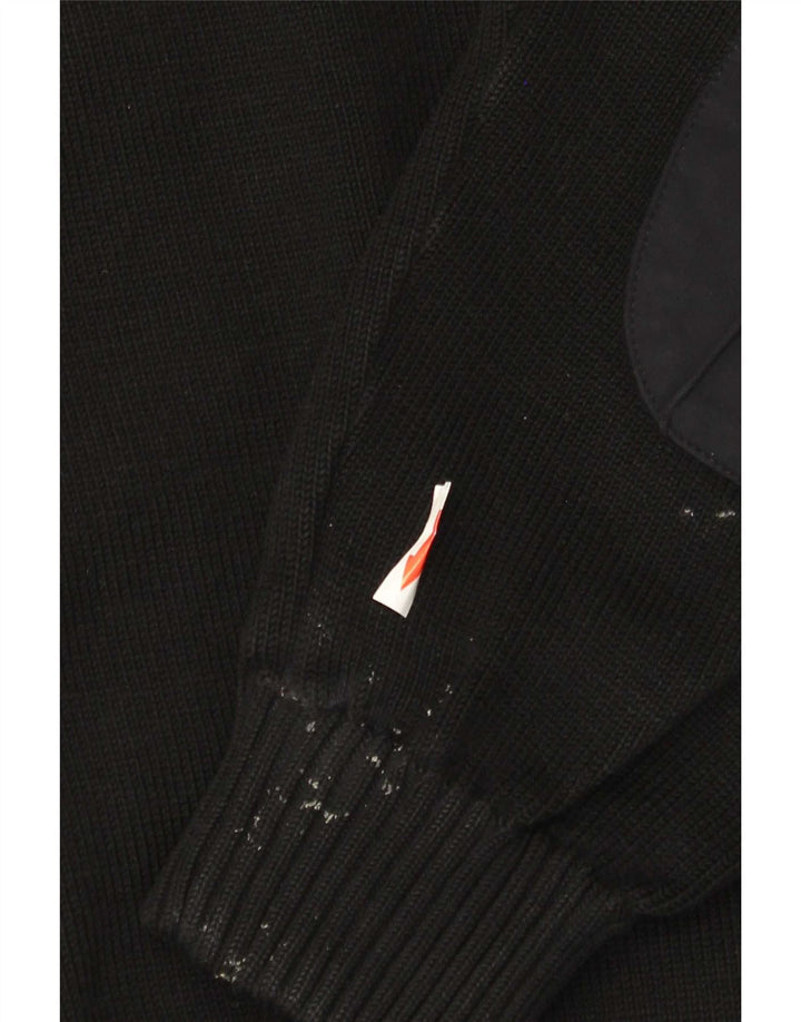 Maglione cardigan da uomo Paul & Shark medio nero