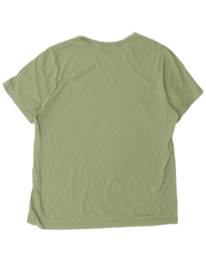 T-shirt da uomo Nike Top Large in cotone verde