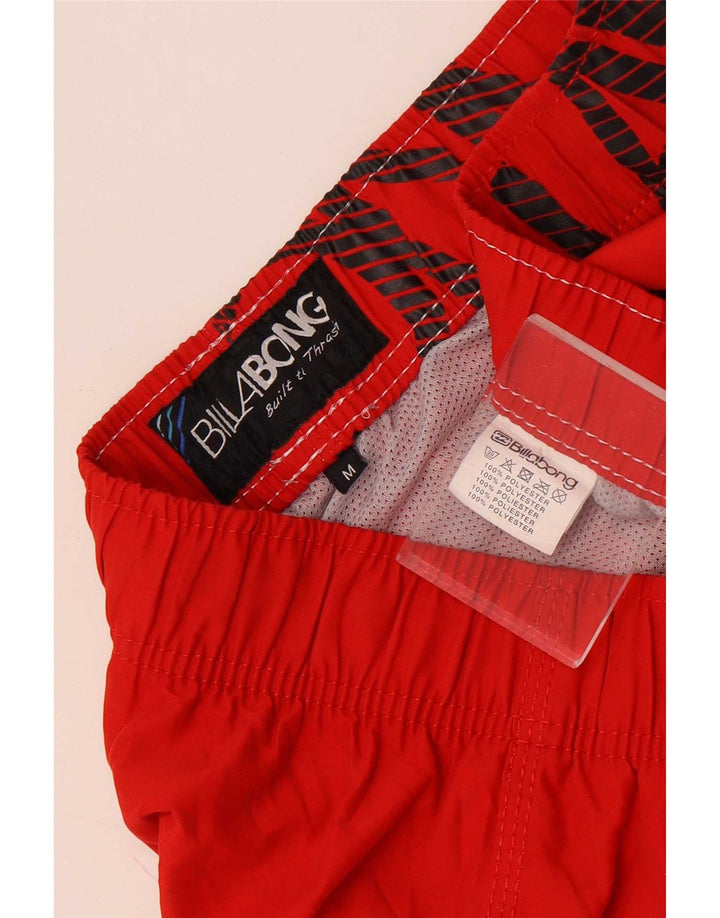 Pantaloncini da bagno grafici da uomo Billabong in poliestere rosso medio