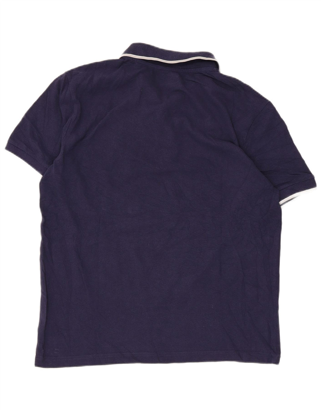 Polo Kappa da uomo grande blu navy