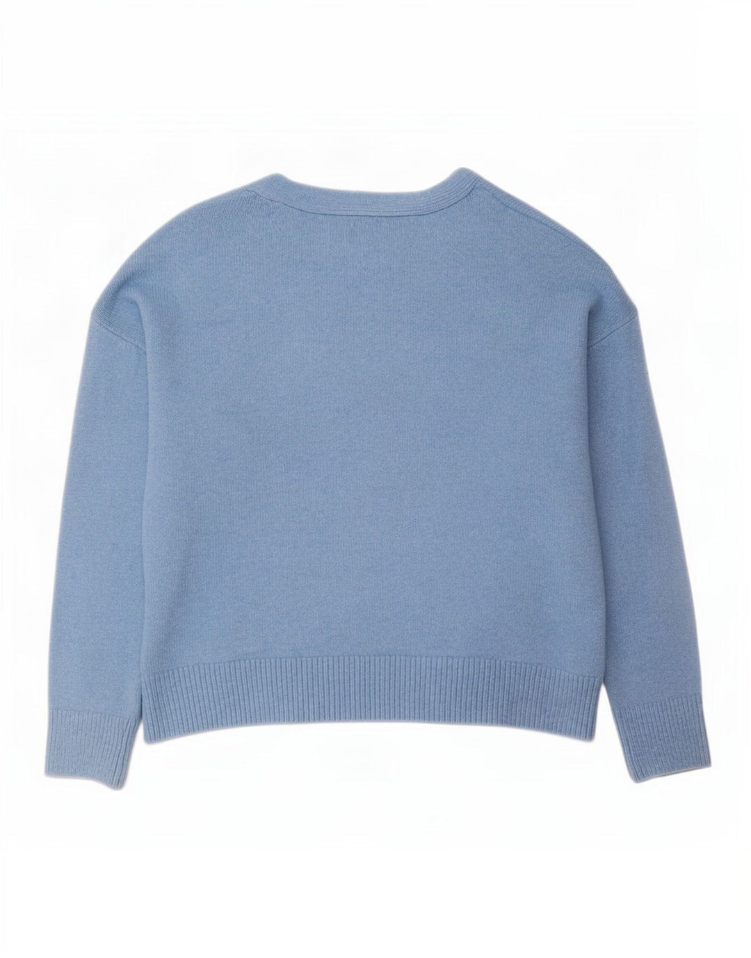 Maglione cardigan oversize da donna Marks & Spencer UK 10 piccolo blu