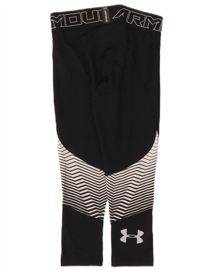 Leggings Capri da donna Under Armour UK 10 piccoli neri geometrici