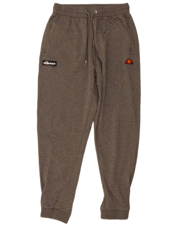 ELLESSE Pantaloni da tuta da uomo Joggers Large Poliestere chiazzato grigio