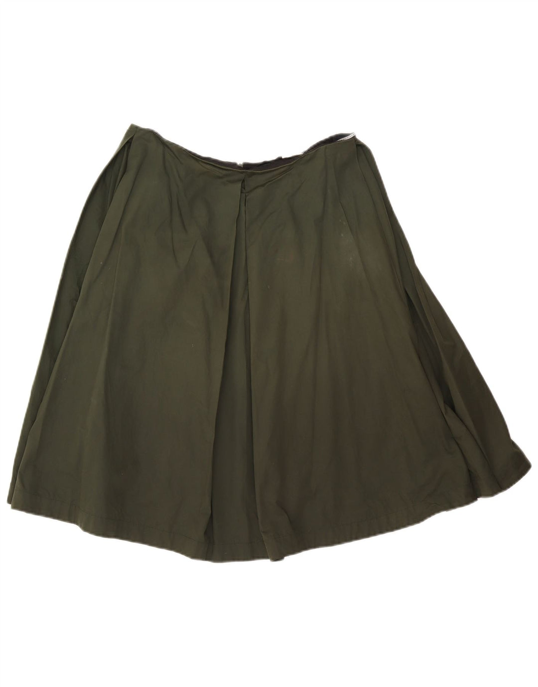 Gonna a pieghe Max Mara da donna W30 verde medio