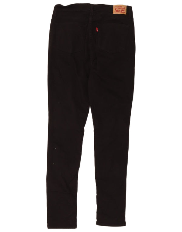 Jeans skinny a vita alta da donna Levi's W30 L32 cotone nero