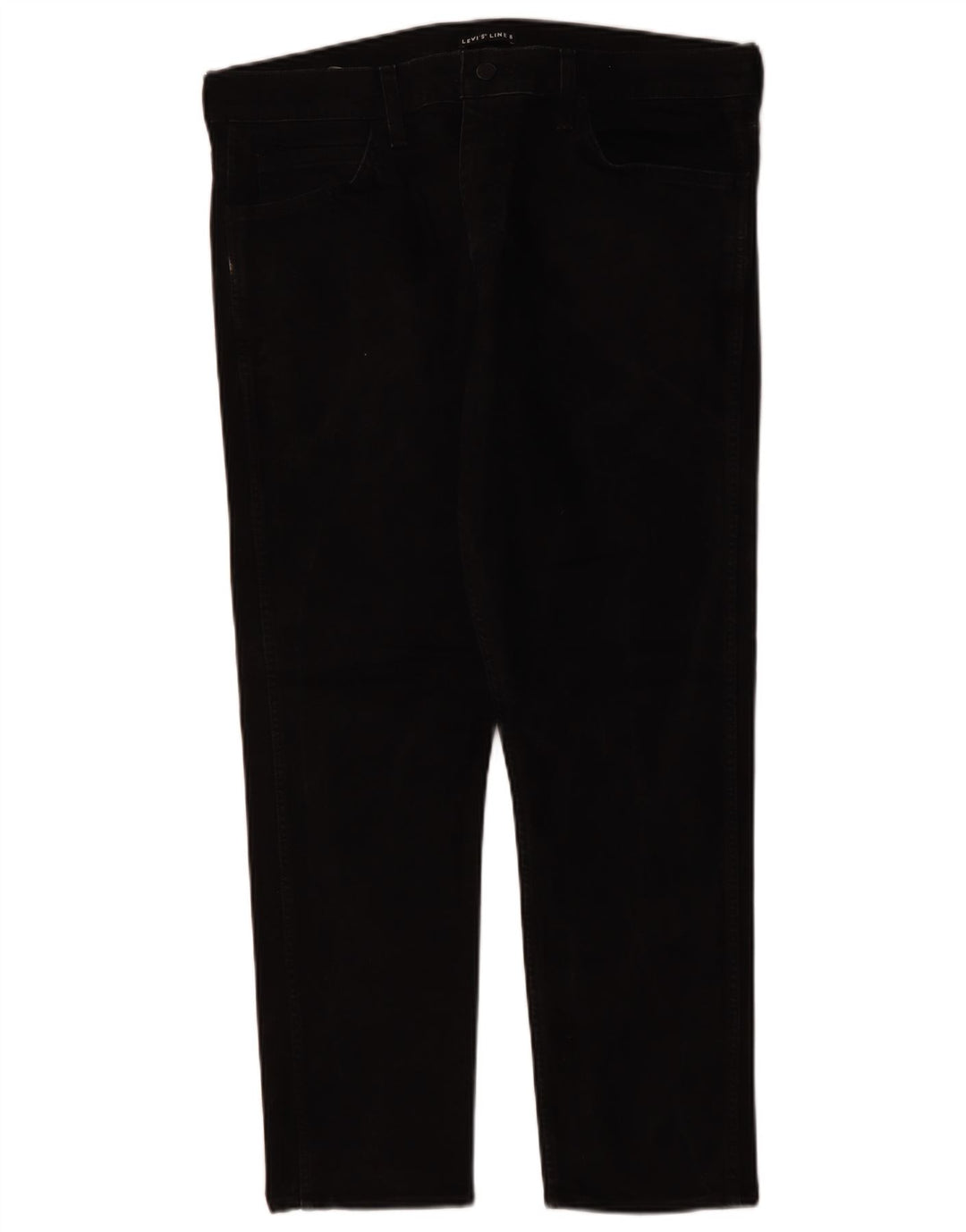 Jeans dritti da uomo LEVI'S W36 L27 cotone nero