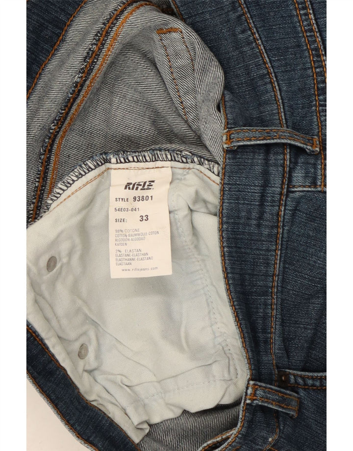 Jeans dritti da uomo RIFLE W33 L29 cotone blu