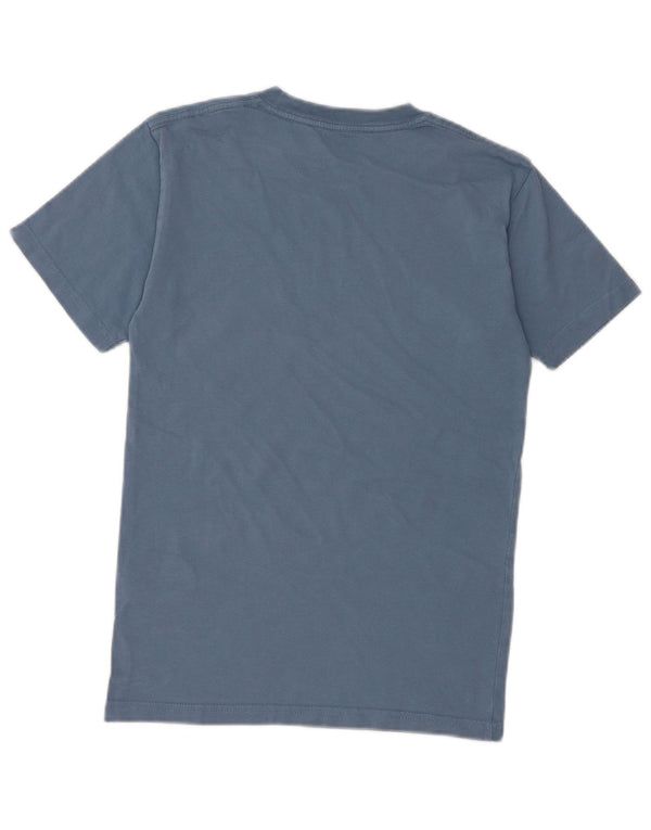 T-shirt grafica da donna con vestibilità classica VANS UK 6 XS blu cotone