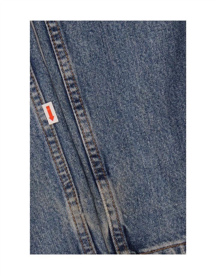 Jeans dritti da uomo Kansas LEE W36 L32 in cotone blu