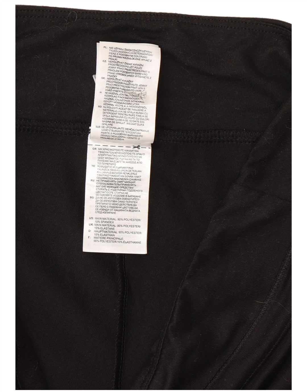 Leggings Adidas Climalite Capri da donna UK 12/14 Poliestere nero medio